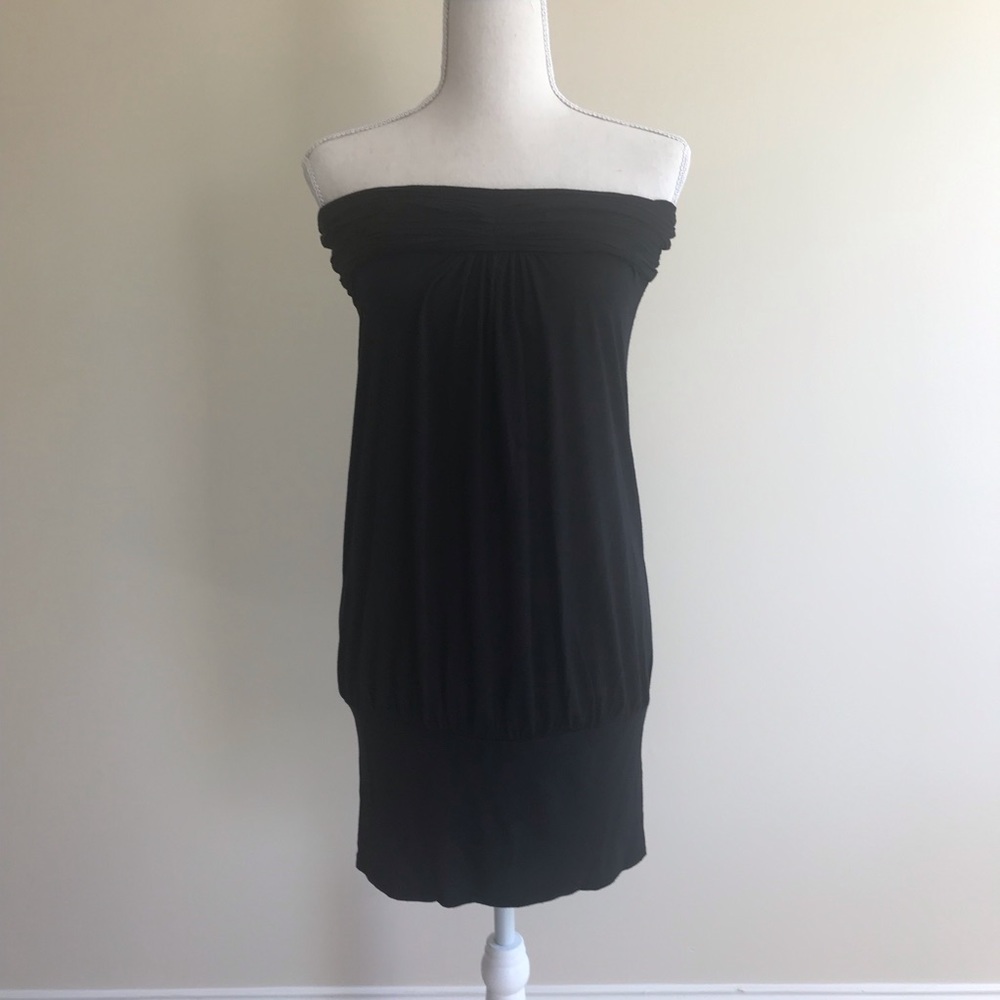 Guess by Marciano Strapless Bubble Dress Blk XS